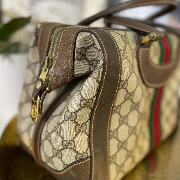SOLD on other platform . Authentic Vintage Gucci Ophidia/Sherryline Boston - Picture 4 of 15